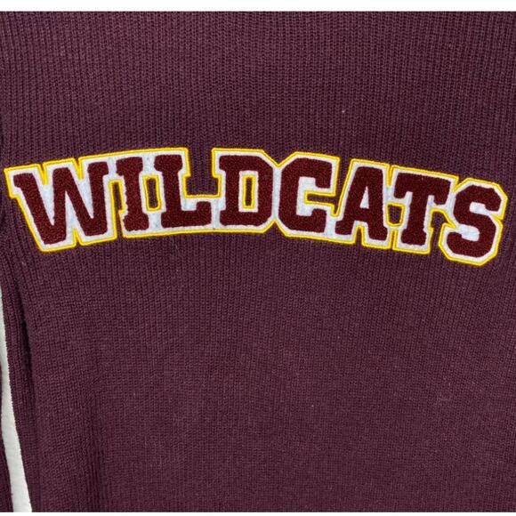 BONGO Wildcats Varsity Letters Long Sleeve Sweater Size Small - Picture 4 of 6